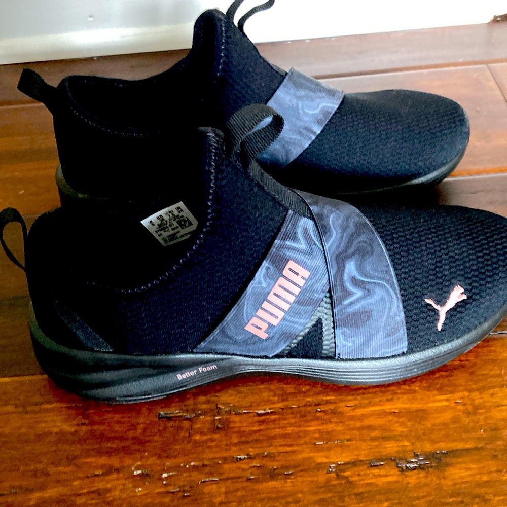 Puma slip on sneakers